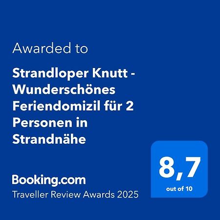 Strandloper Knutt - Wunderschoenes Feriendomizil Fuer 2 Personen In Strandnaehe Wangerooge Buitenkant foto